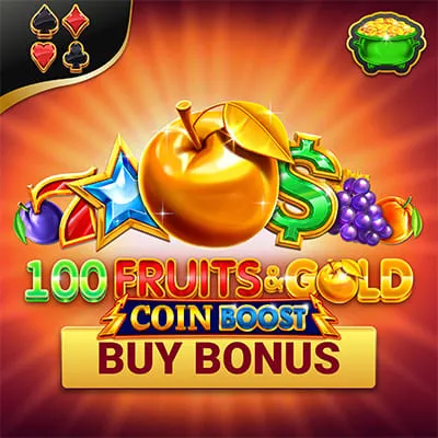100 Fruits & Gold Coin Boost