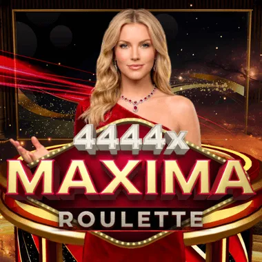 Live Maxima Roulette 4444x