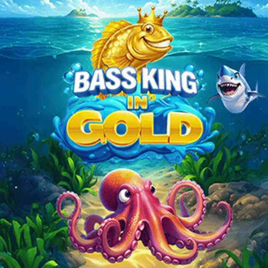 Bass King in Gold
